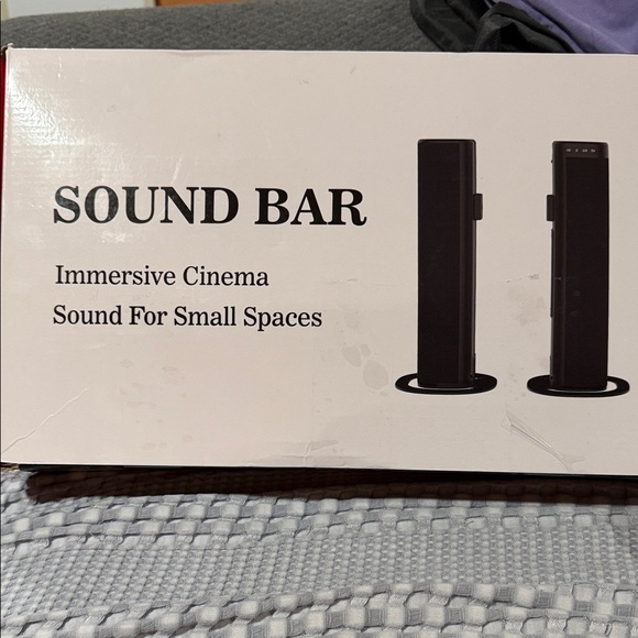 Sound Bar Immersive Cinema Black